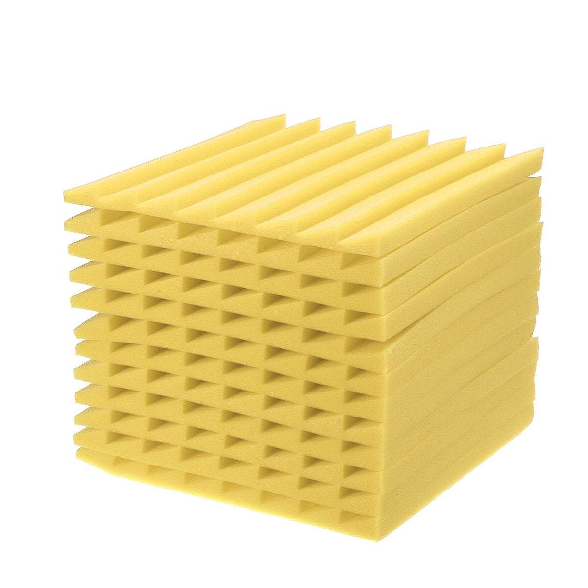 12 stuks 30x30x2.5 cm geluidsisolatie schuim akoestische wandpanelen studio geluiddicht schuim