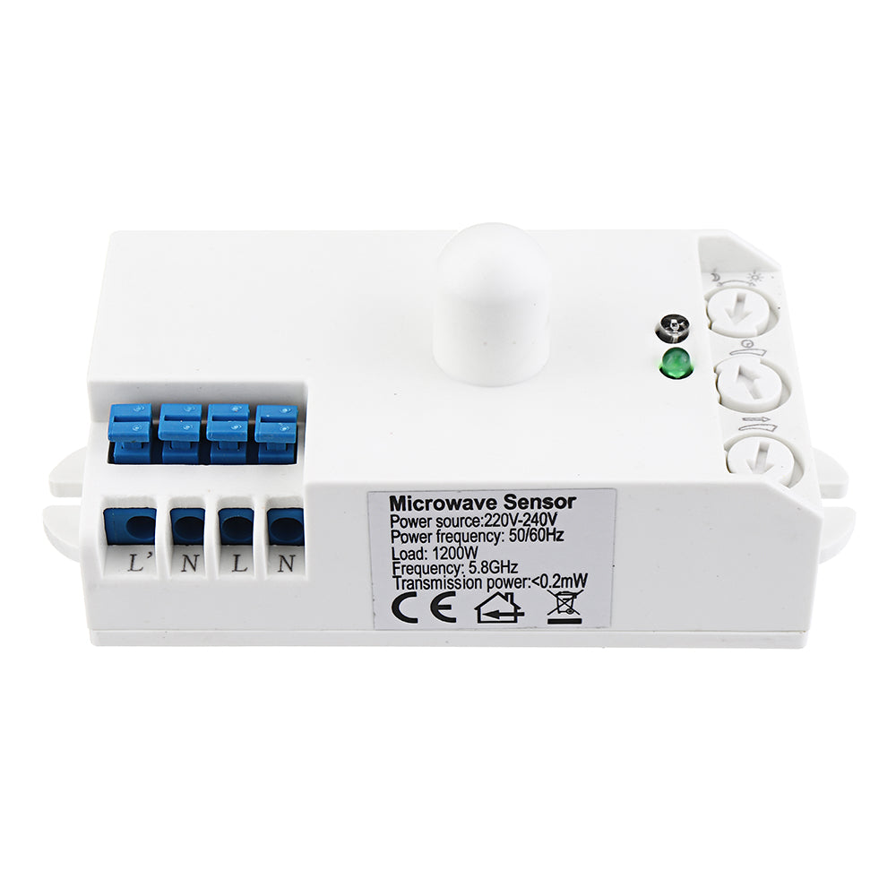 human inductieve sensor schakelaar microwave module ac220v-240v trap gang led lichten verstelbare afstand