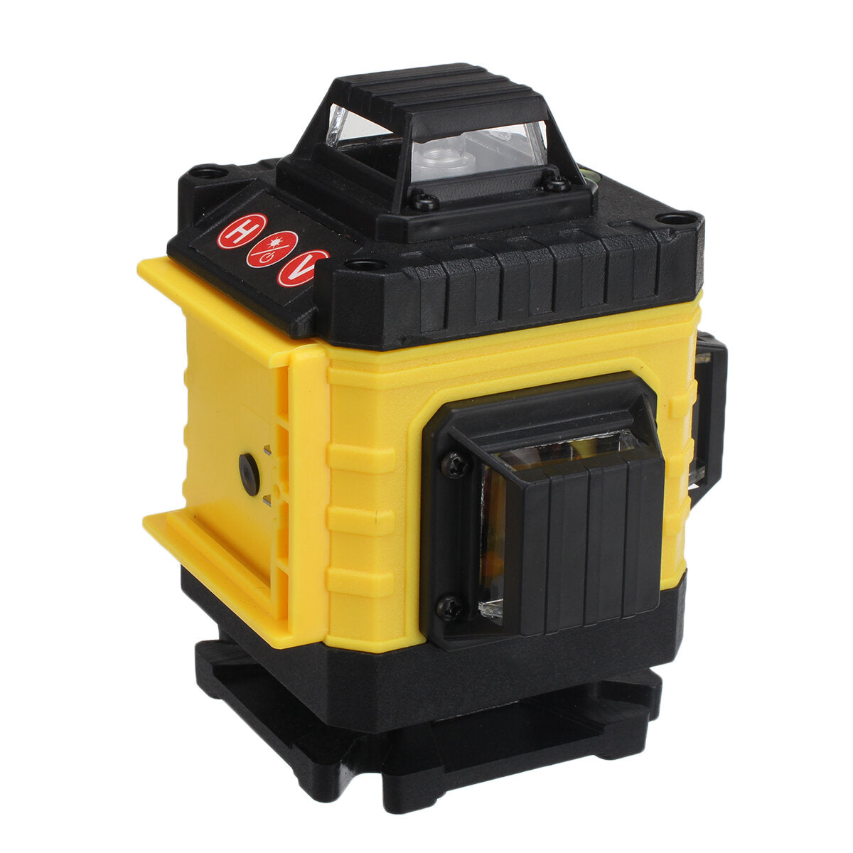4d 16 lijnen groen licht laser waterpas 360 graden zelfnivellerende cross horizontale maatregel met 2 batterijen