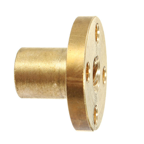 t6 2mm pitch koperen schroef moer messing moer voor stappenmotor 6mm draad lood schroef cnc onderdelen: