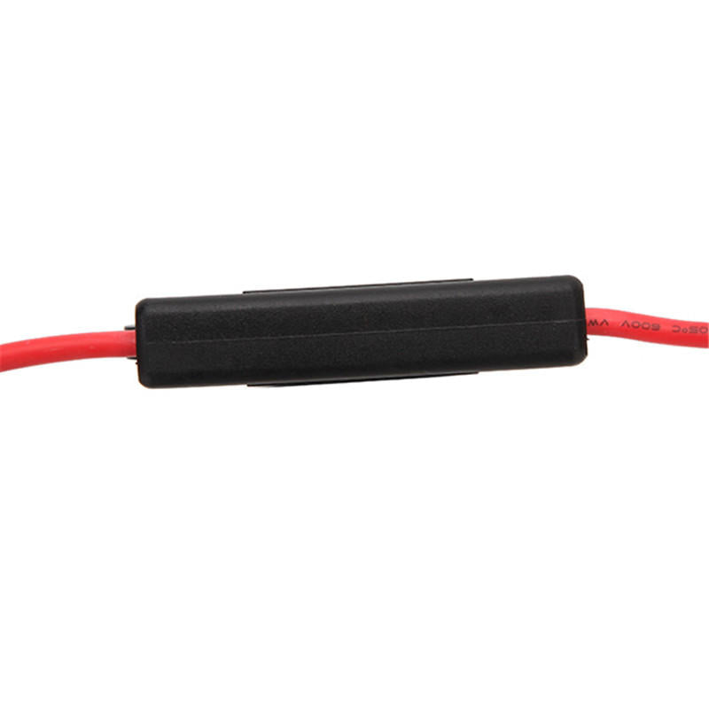 hs-812 grootblad inline car fuse houder waterdicht 10 awg gause met 30amp-zekering