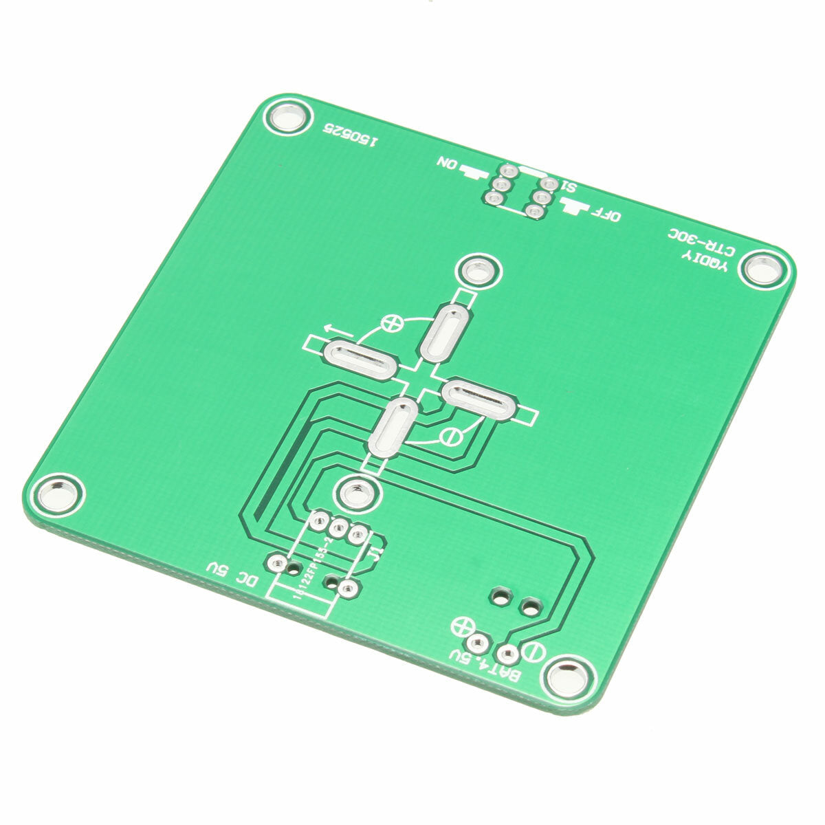 dhz kerstboom led-knipperlicht kit circuit board mold green xmas