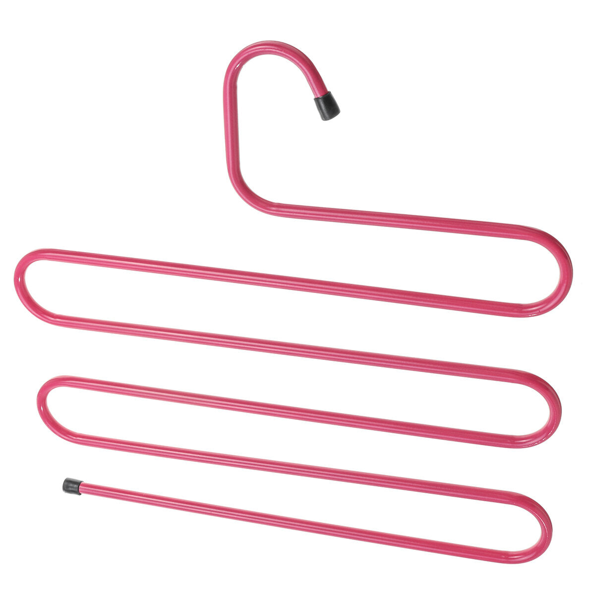 5-delige hanger 5 lagen s-vorm multi kledinglaag opbergbroek hang opbergrek