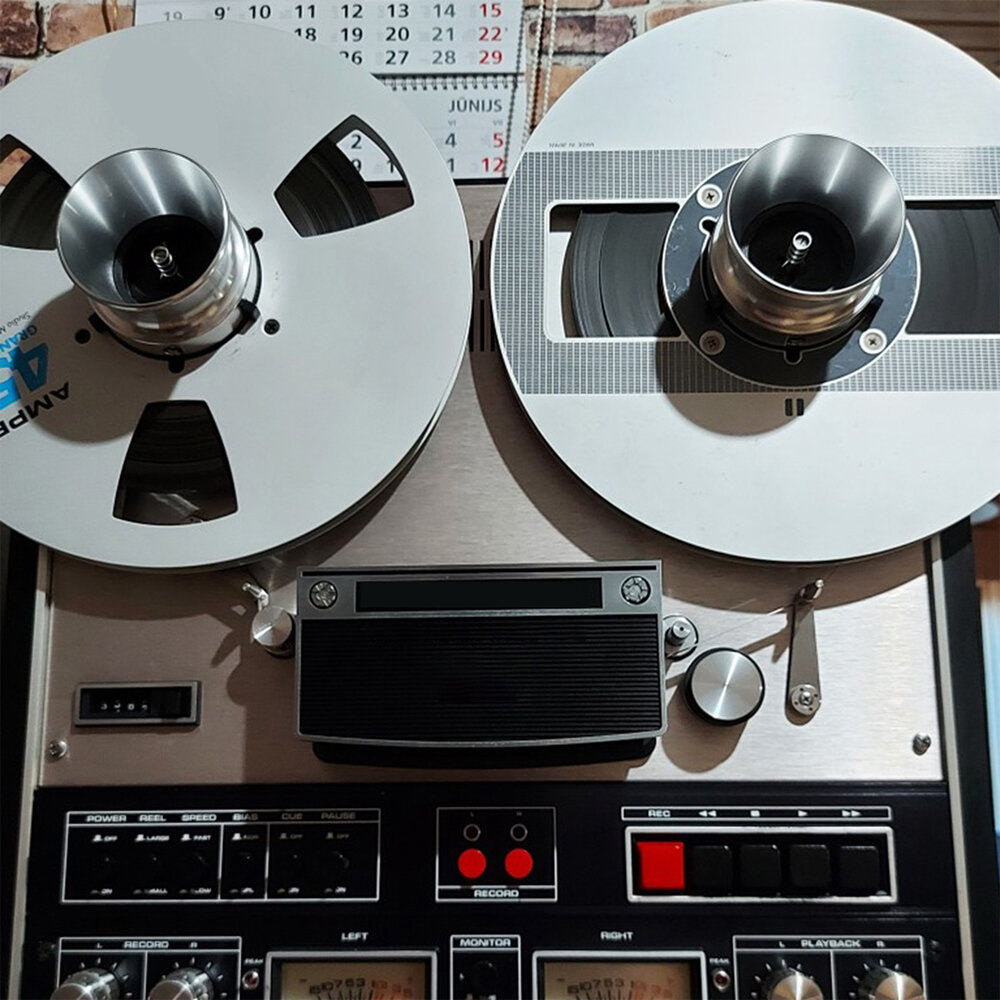 1 paar 10 inch zilveren universele opener met voet aluminium nab naafadapter voor studer revox