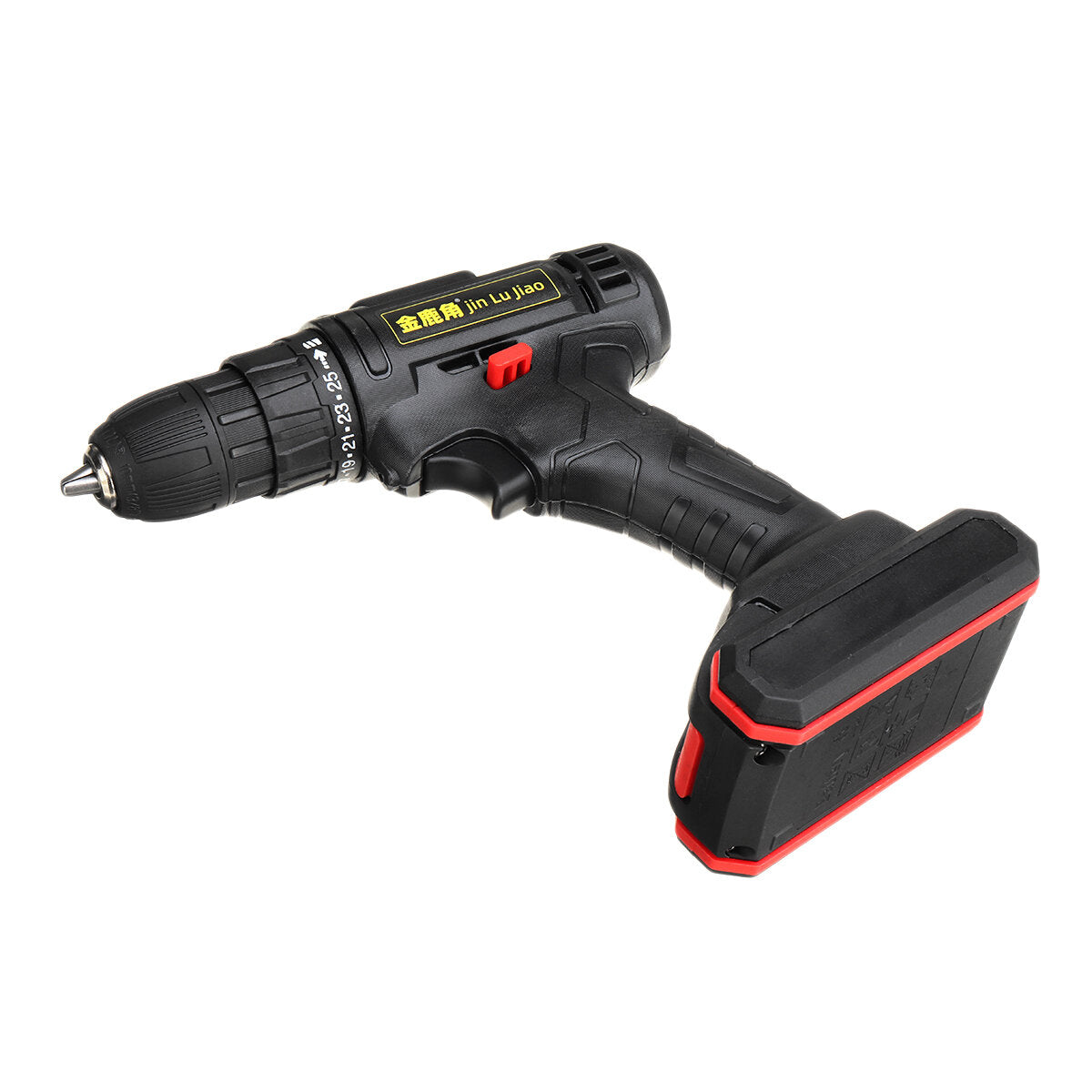 32 stuks 36vf draadloze borstelloze elektrische klopboormachine oplaadbare boor schroevendraaier power tool w / 1/2 stuks batterij