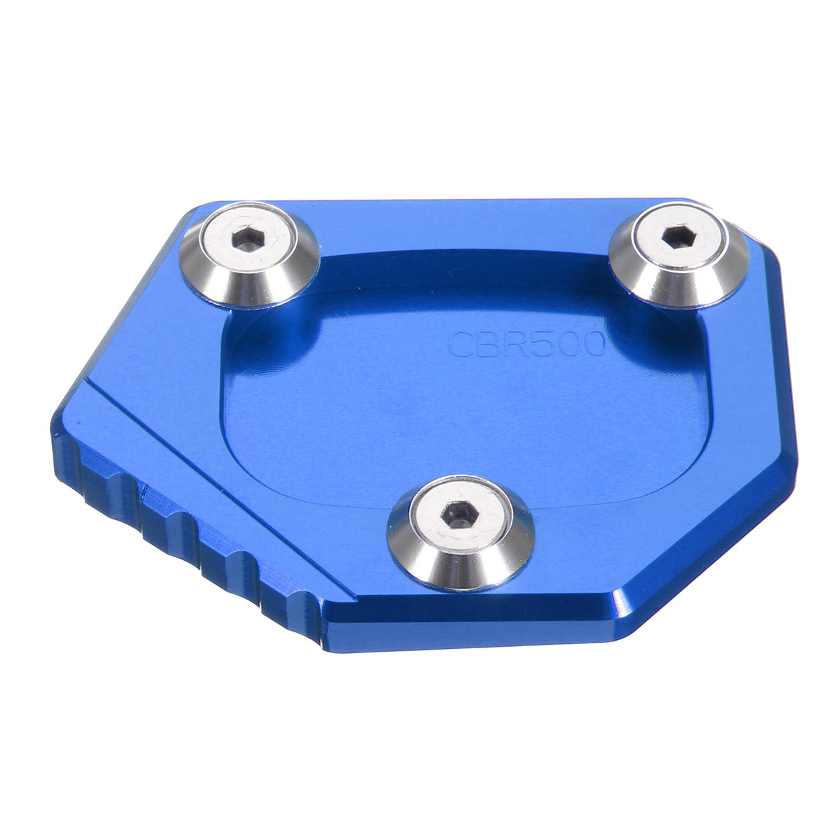 cnc aluminium kickstand zijstandaard pad voor honda cbr500r cb500f / x 2013-2015