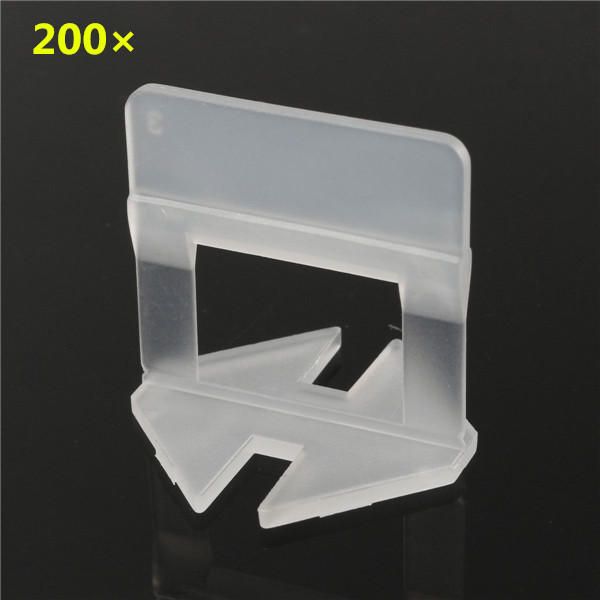 200 stuks 1 mm witte keramische tegels tegels toegankelijkheid afstandhouders kunststof clip