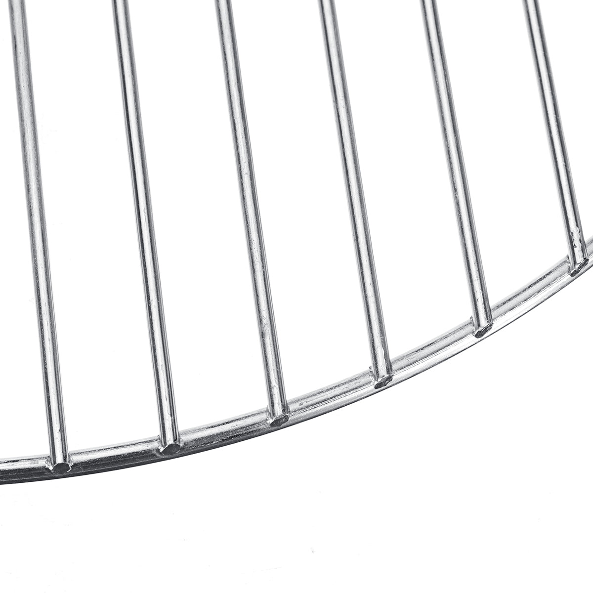 25cm rond bbq grillrooster houtskool bbq grillpan vervangend metalen k ...