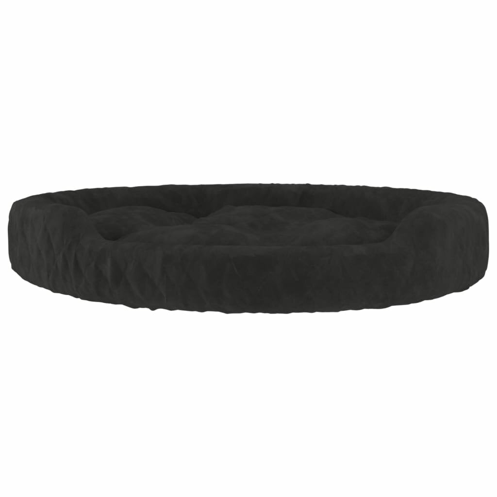 hondenmand 70x55x23 cm pluche zwart