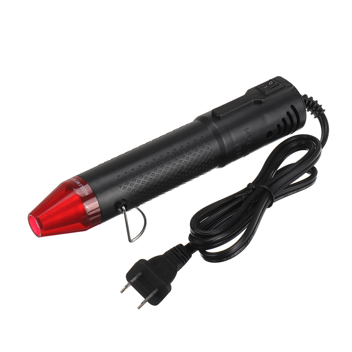 eu/us plug mini heteluchtpistool soft keramische krimpfolie quick setting tool rubber stempel dhz bolle poeder verwarming heteluchtpistool