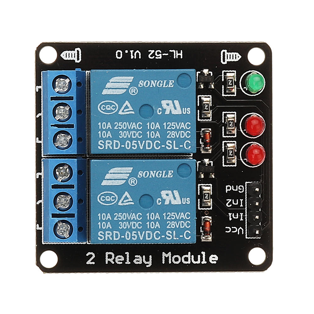 bestep 2 kanaal 5v relaismodule stuurkaart voor auduino mcu-besturingskaart