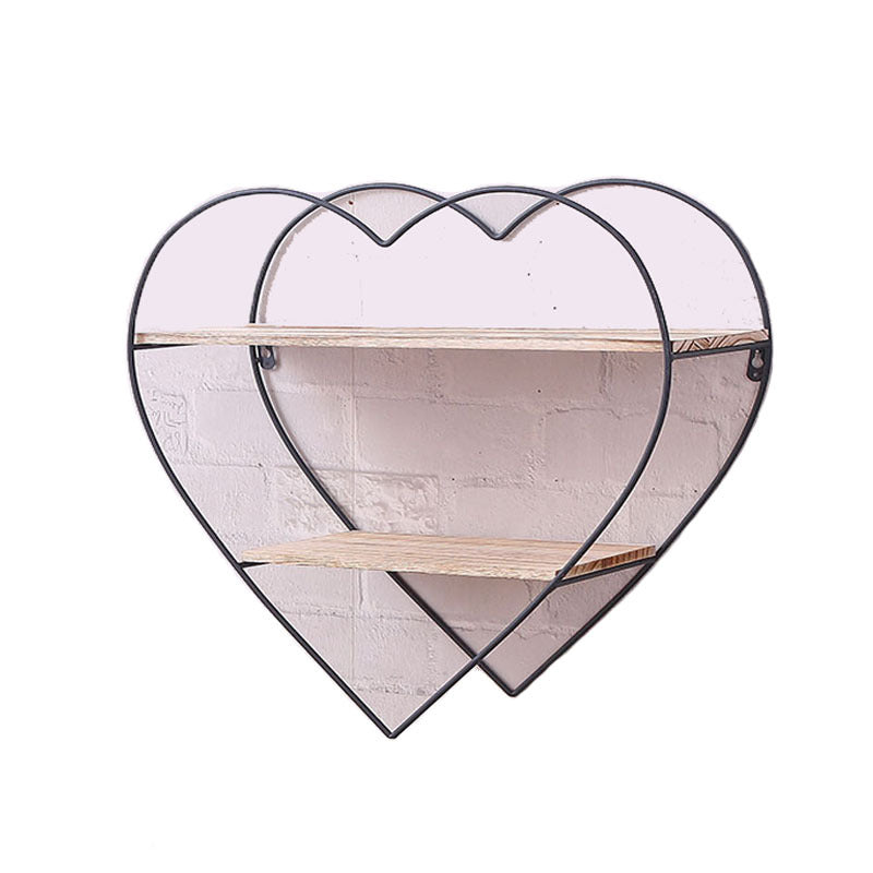 PEAUARL Metalen Gaas Muur Rasterpaneel Ophangende Mand, Displayrek, Pennenhouder, Haakjesrek, Boekenrek, Decoratief Bureau Opbergorganisator Voor Kantoor, Studie, Set van 5 (Goud