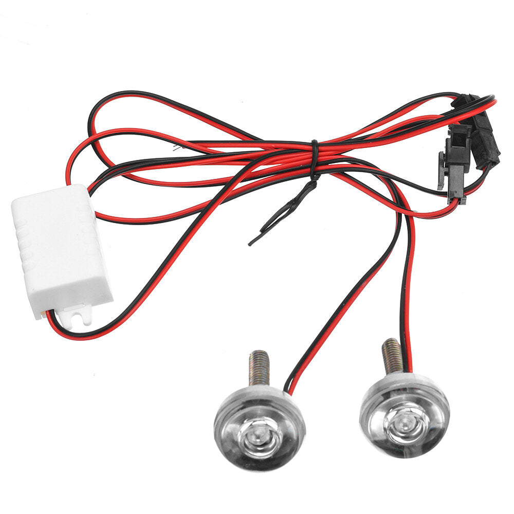 12 v motorfiets led kentekenverlichting rem strobe flash staartdecoratie flashlight