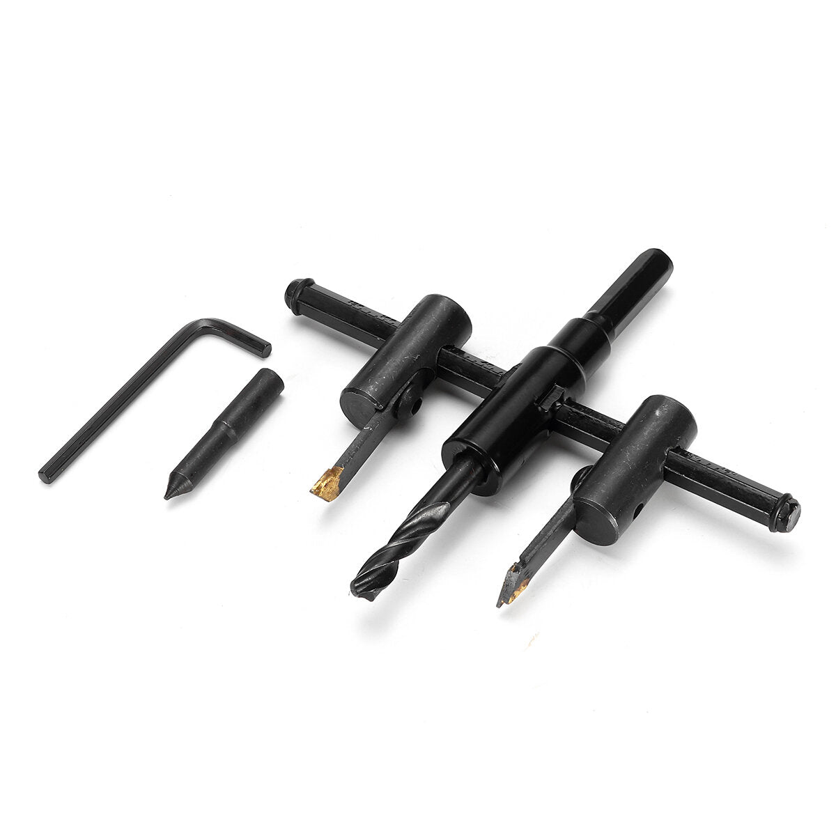 40-120/200/300mm verstelbare cirkel hole cutter hout gipsplaten boor zaag rond snijblad