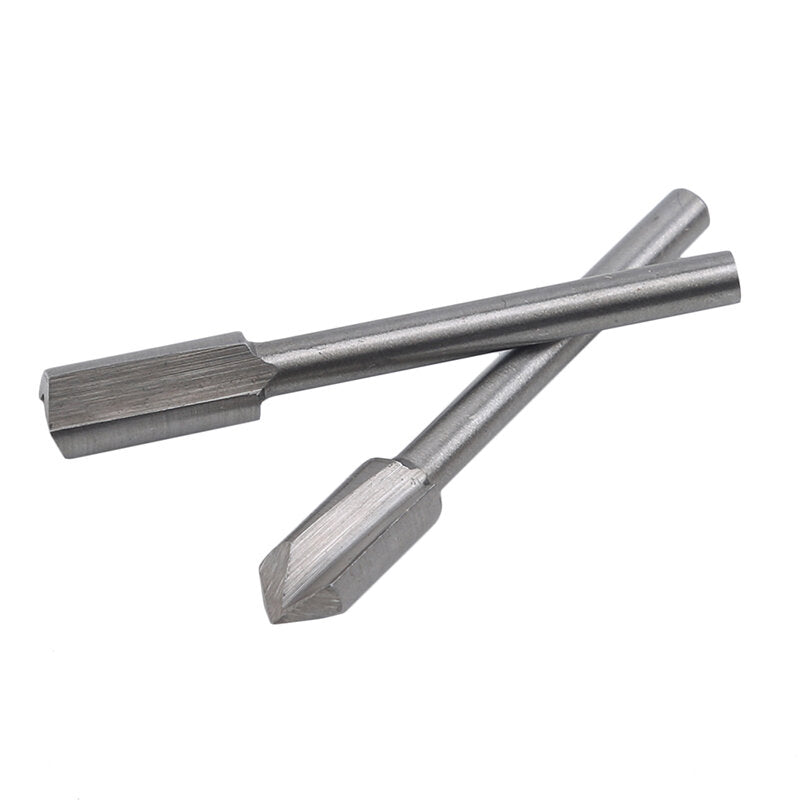 10 stuks hss houtbewerking trimmen mes titanium-plated slijpmes micro frees houtsnijder