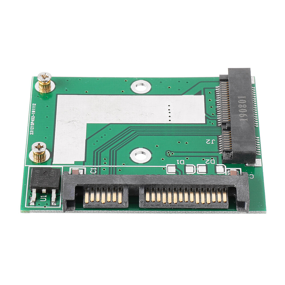 msata ssd naar 2.5 inch sata 6.0gps adapter converter card module board mini pcie ssd compatibel sata3.0gbps / sata 1.5gbps