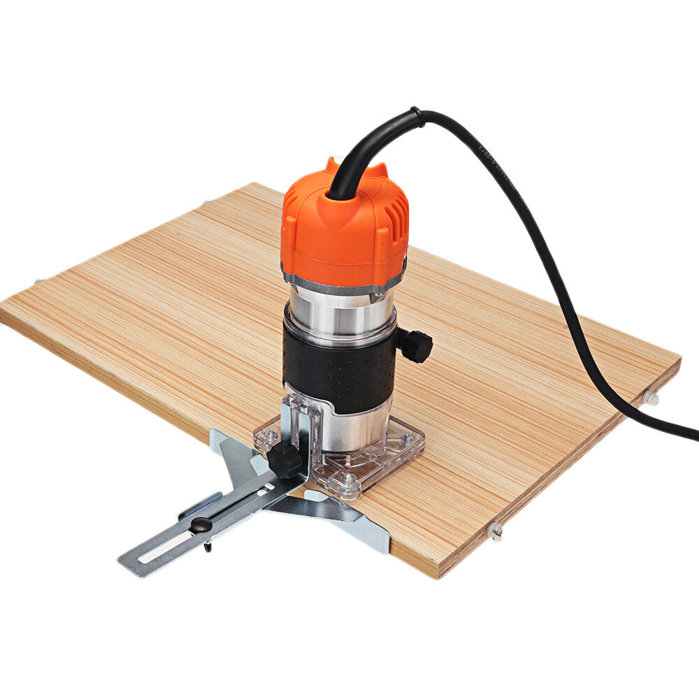 ts-et1 800w 110v/220v elektrische houttrimmer 6.35mm stalen chuck voor hout router afkanten groeven curve snijden houtbewerking schaven