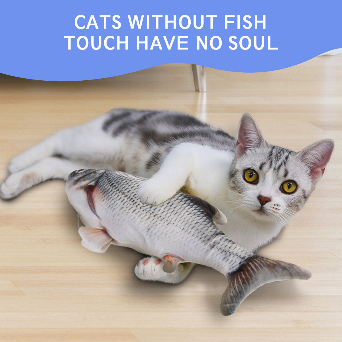 cat toy fish. catnip electric doll fish. simulation electric toy fish met usb charge. interactief speelgoed