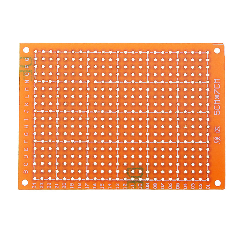 50 stks dhz 5x7 prototype papier pcb universele experiment matrix printplaat