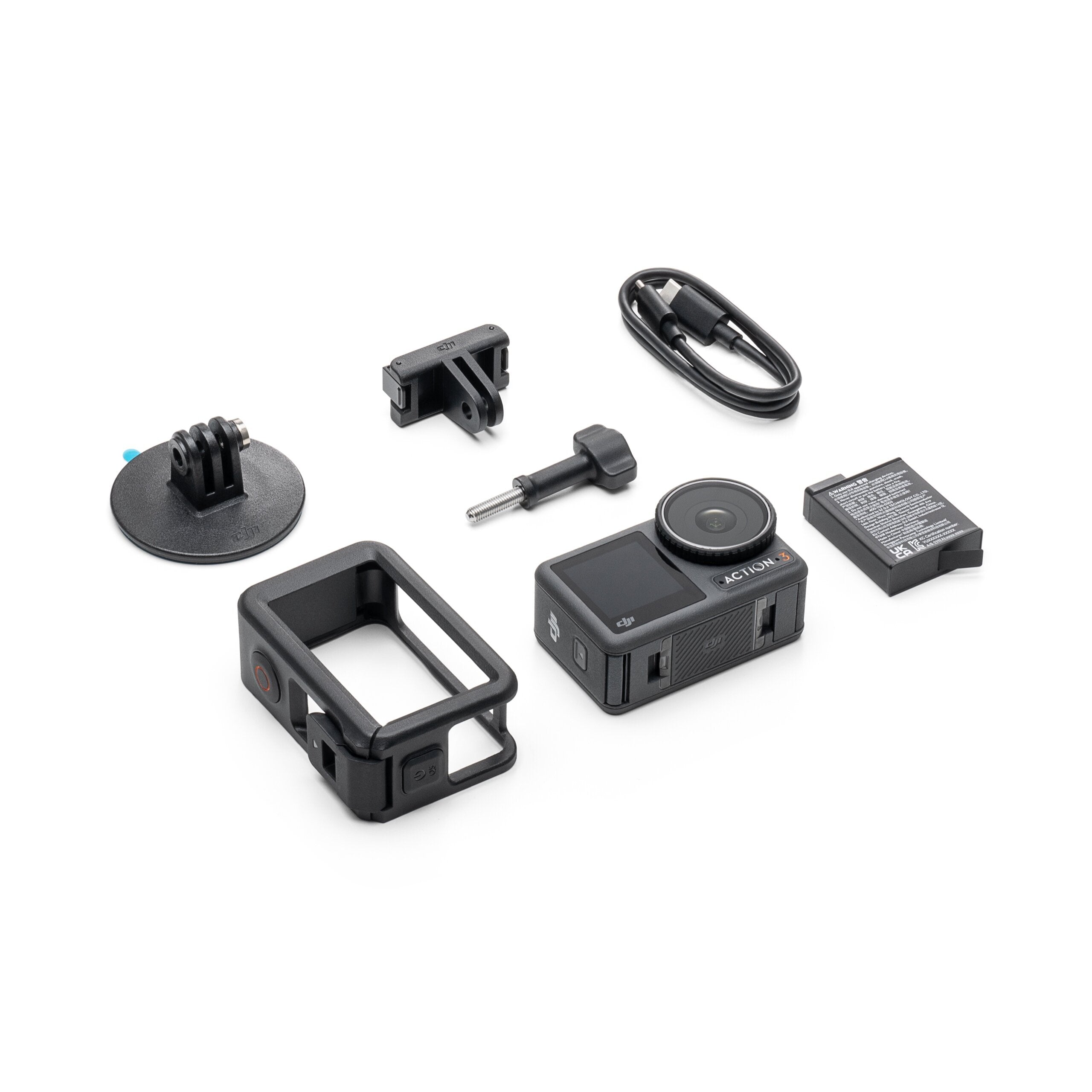 dji action 3 4k 120fps camera super wide fov 16m waterdicht