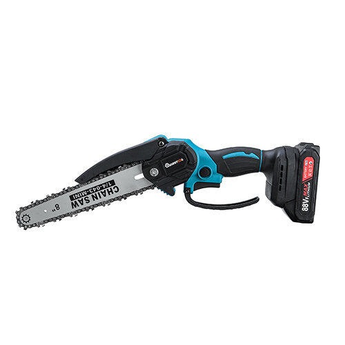 2000w 18v 20000rpm 8 inch elektrische kettingzaag draadloze hout snijgereedschap kettingzaag borstel motor met/zonder batterij