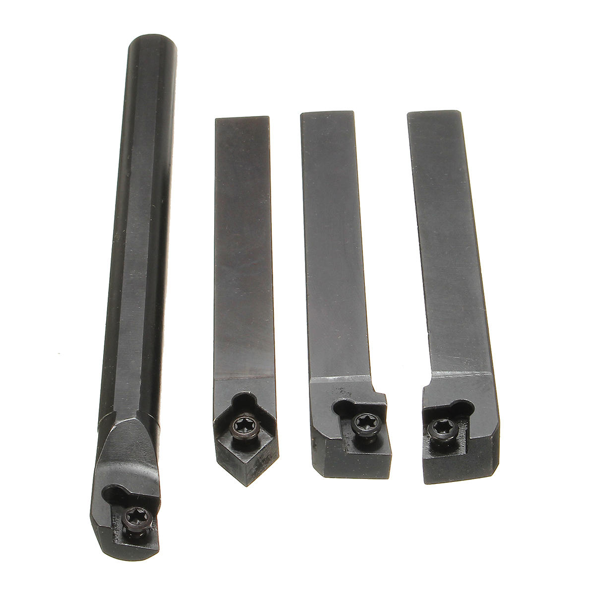 4 stuks sclcr / l scmcn 12mm draaibank boring bar draaigereedschap houder met 10 stuks ccmt09t304 carbide inserts