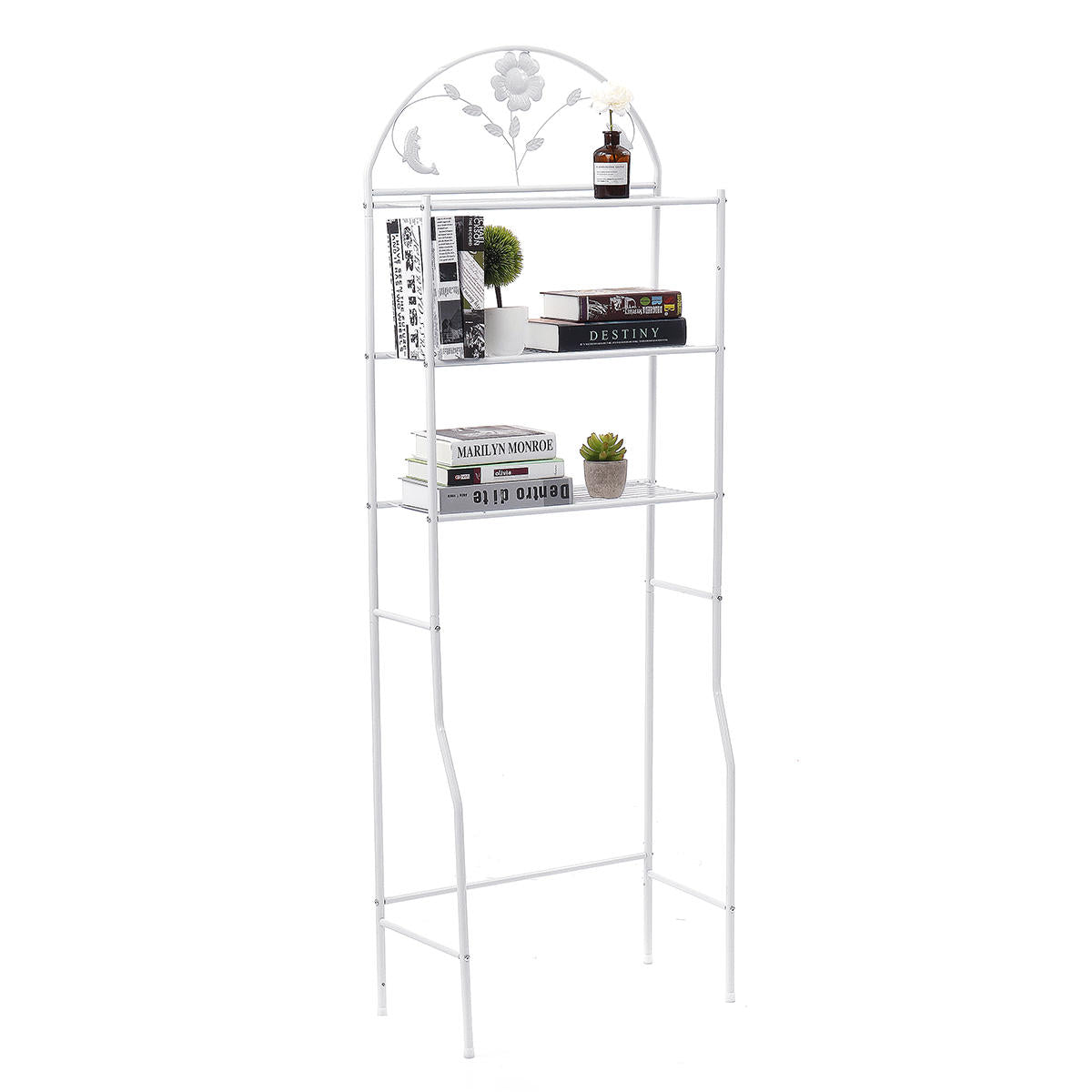 augienb aug-bs1 badkamer multifunctionele ma tong jia plank wc organiseren rack vloer wasmachine frame plank keuken opbergrek