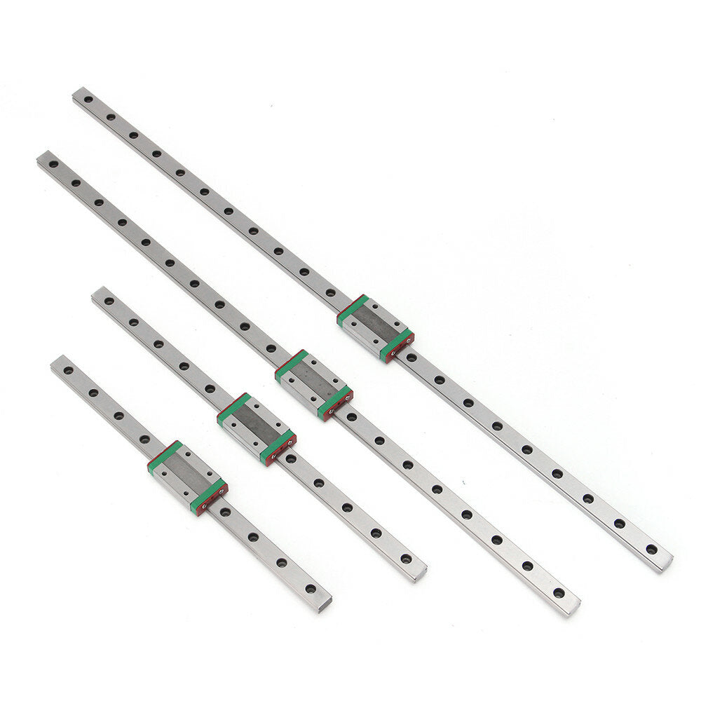 mgn12 100-1000 mm lineaire railgeleider met mgn12h lineaire glijdende geleidingsblok cnc-onderdelen