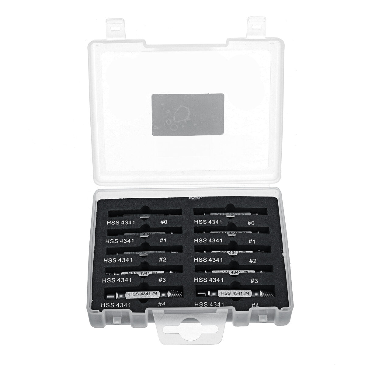 10 stuks remover beschadigde schroef extractor 2in1 boor gebroken hoofd tool