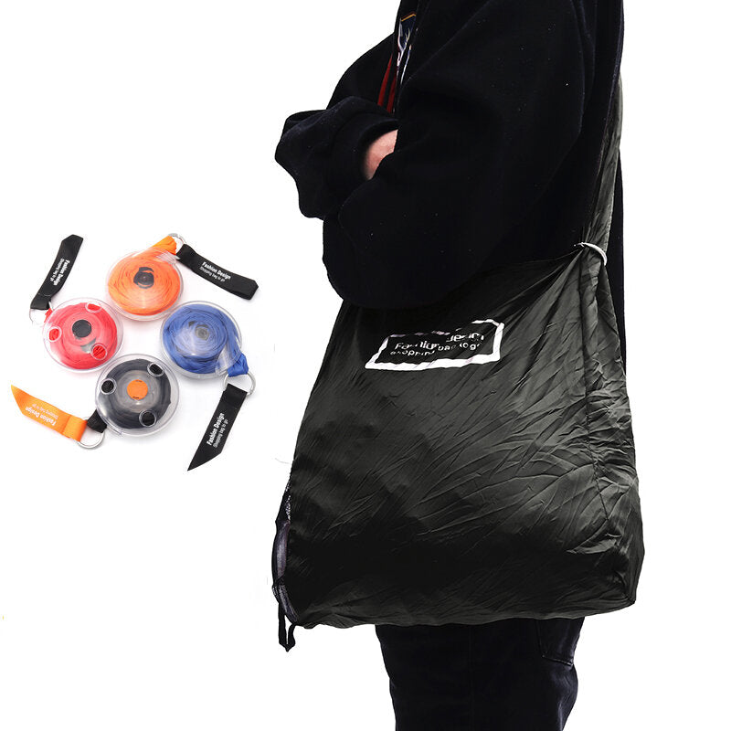 opvouwbaar eco boodschappentas magische opvouwbare boodschappentas herbruikbare boodschappentas van recyclebare stof groot