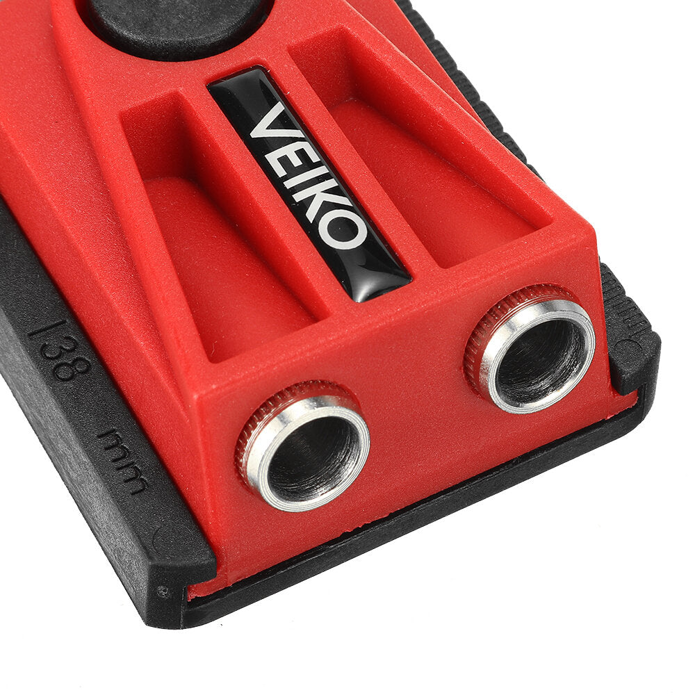 9.5mm pocket gat jig boren locator houtbewerking gids schroef boor hoek positionering gereedschap voor timmerman