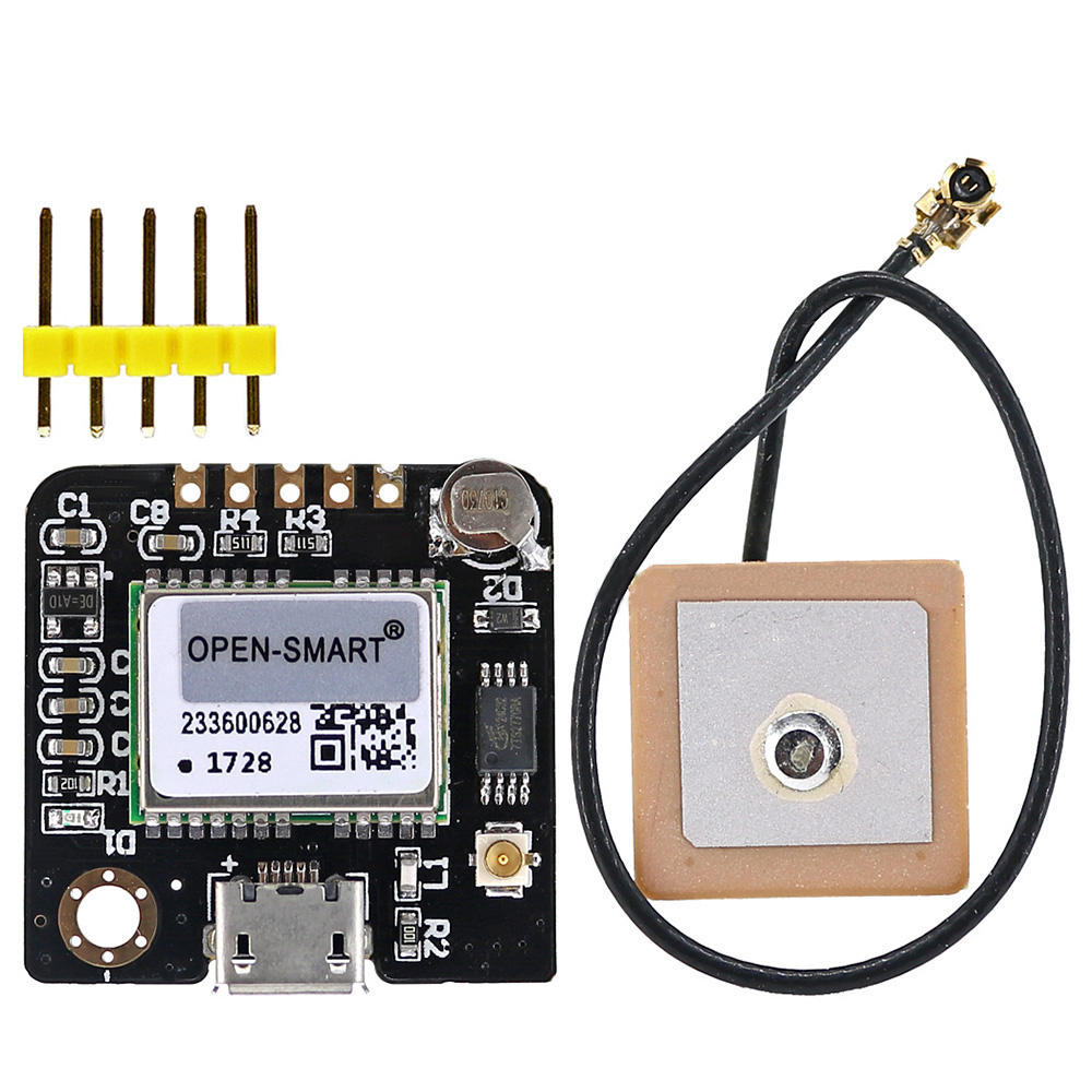 gps seriële module apm2.5 flight control gt-u7 met keramische antenne voor doe-het-zelf handheld positioneringssysteem