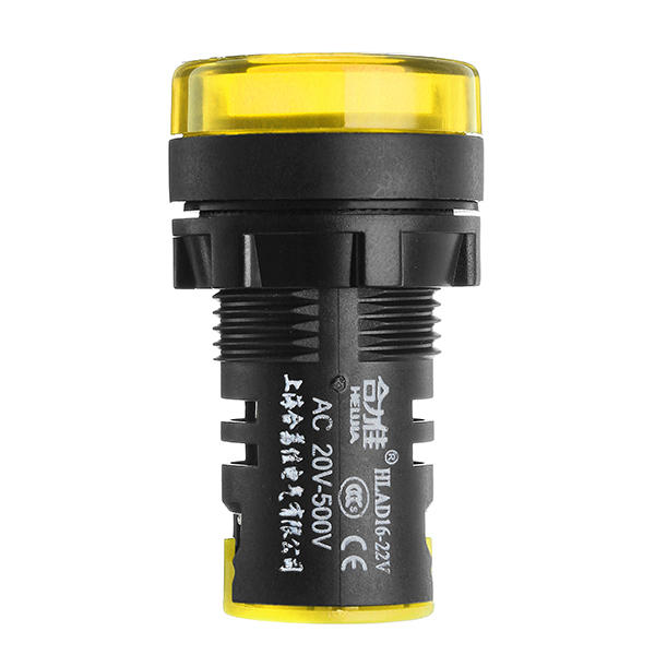 22 mm ac 50-500v gele digitale ac voltmeter spanningsmeter meter digitale display-indicator