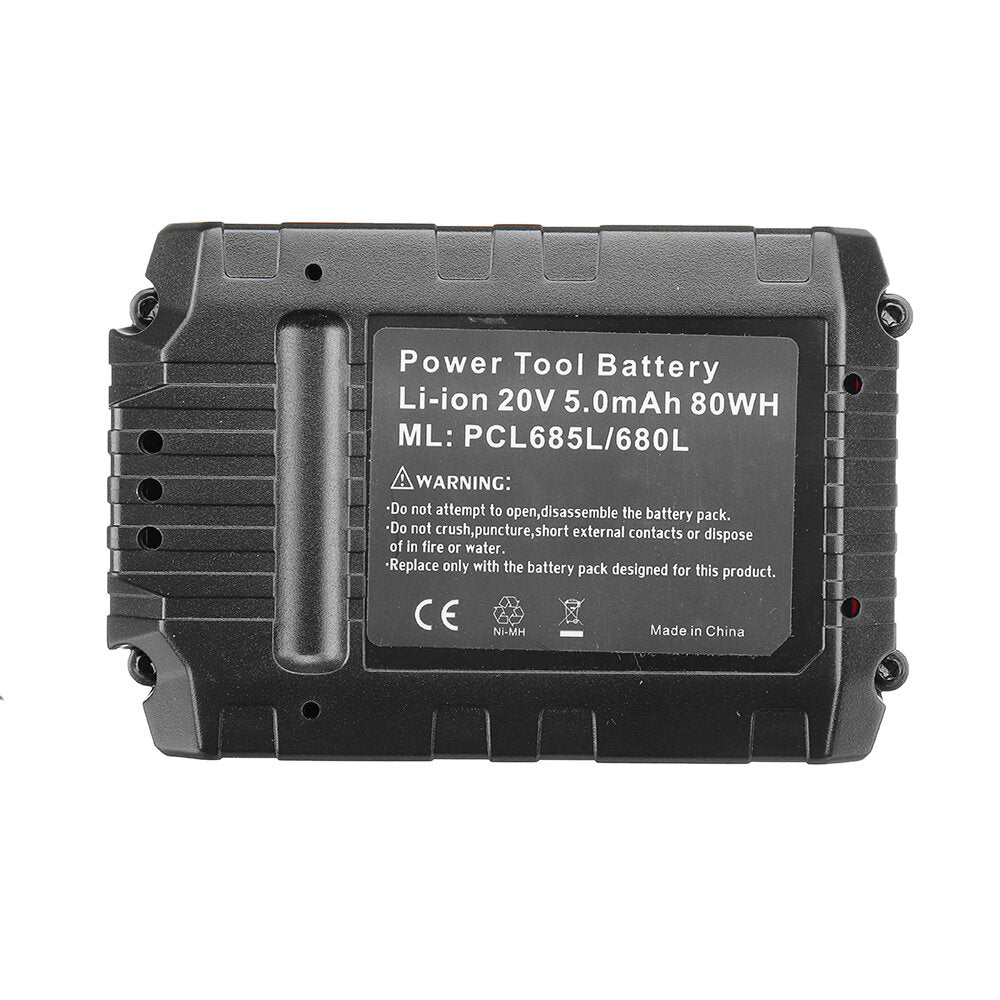 6.0ah li-ion power tool-batterij voor servant pcl685l 20v max. compatibele vervangende batterij