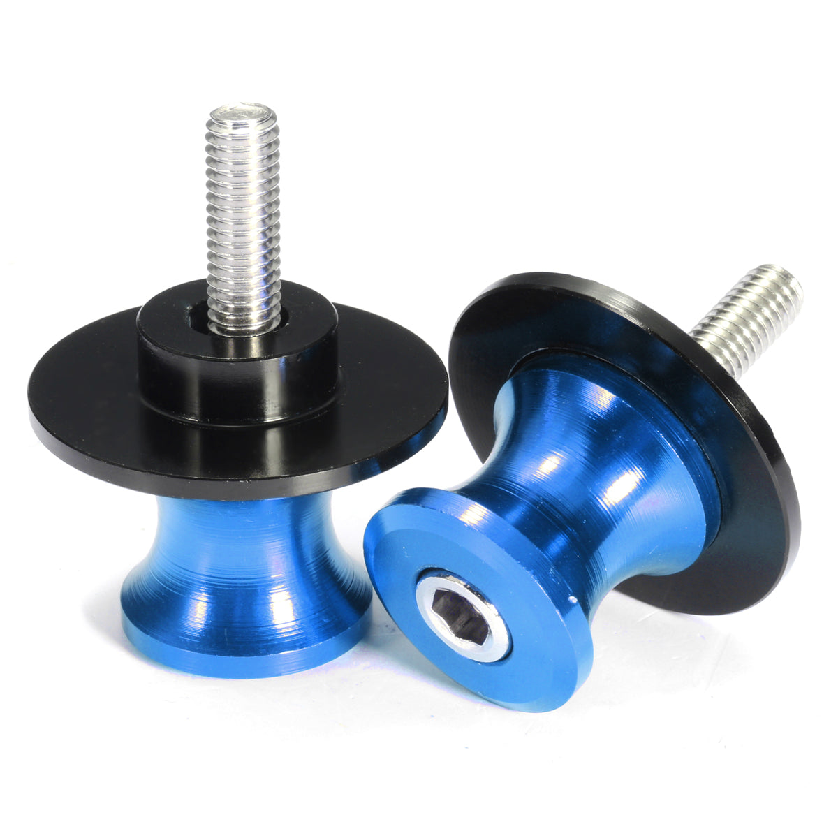 6mm motorcycle cnc aluminium swing arm paddocks stoelen spoelen sliders spoelen