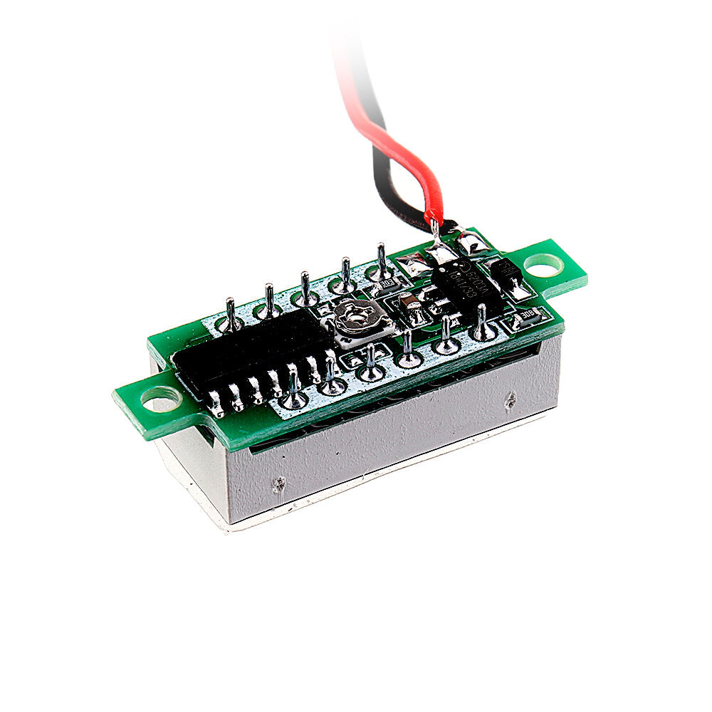 0.28 inch two-wire 2.5-30v three-wire 0-100/500v digital display dc voltmeter adjustable voltage meter