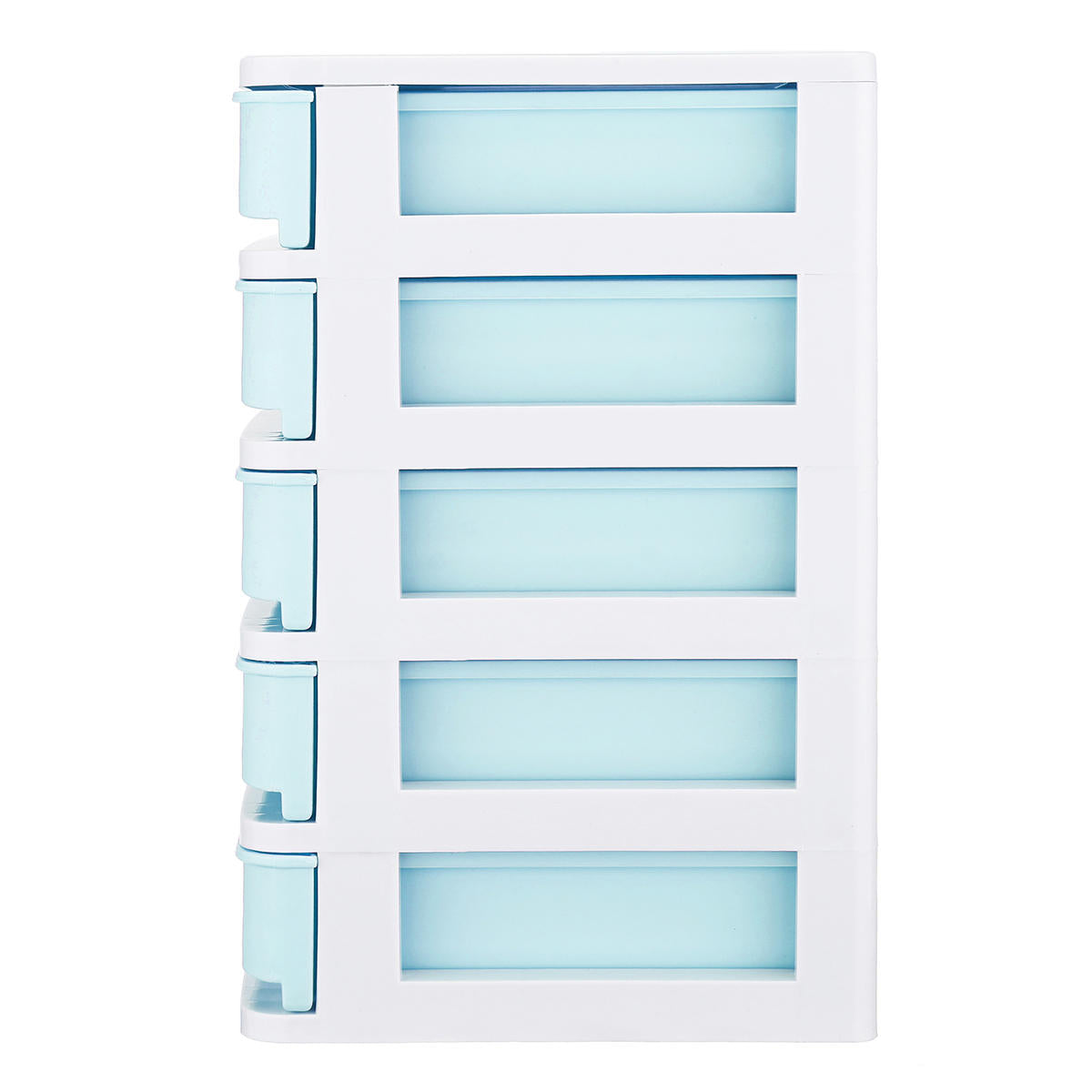 2/3/4/5 tier layer plastic desktop organizer manden lade sieraden make-up case ruimtebesparend eenvoudige tafel opbergdoos