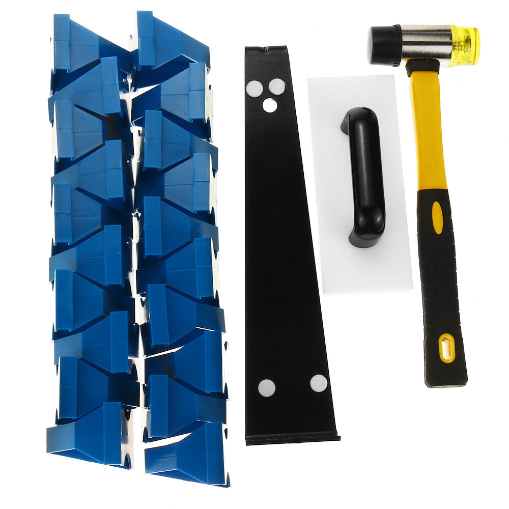 2-in-1 spacer kit laminaat houten vloer gereedschap inch dubbel eindgebruik houten vloer installatie pakking houten vloer installatie tool