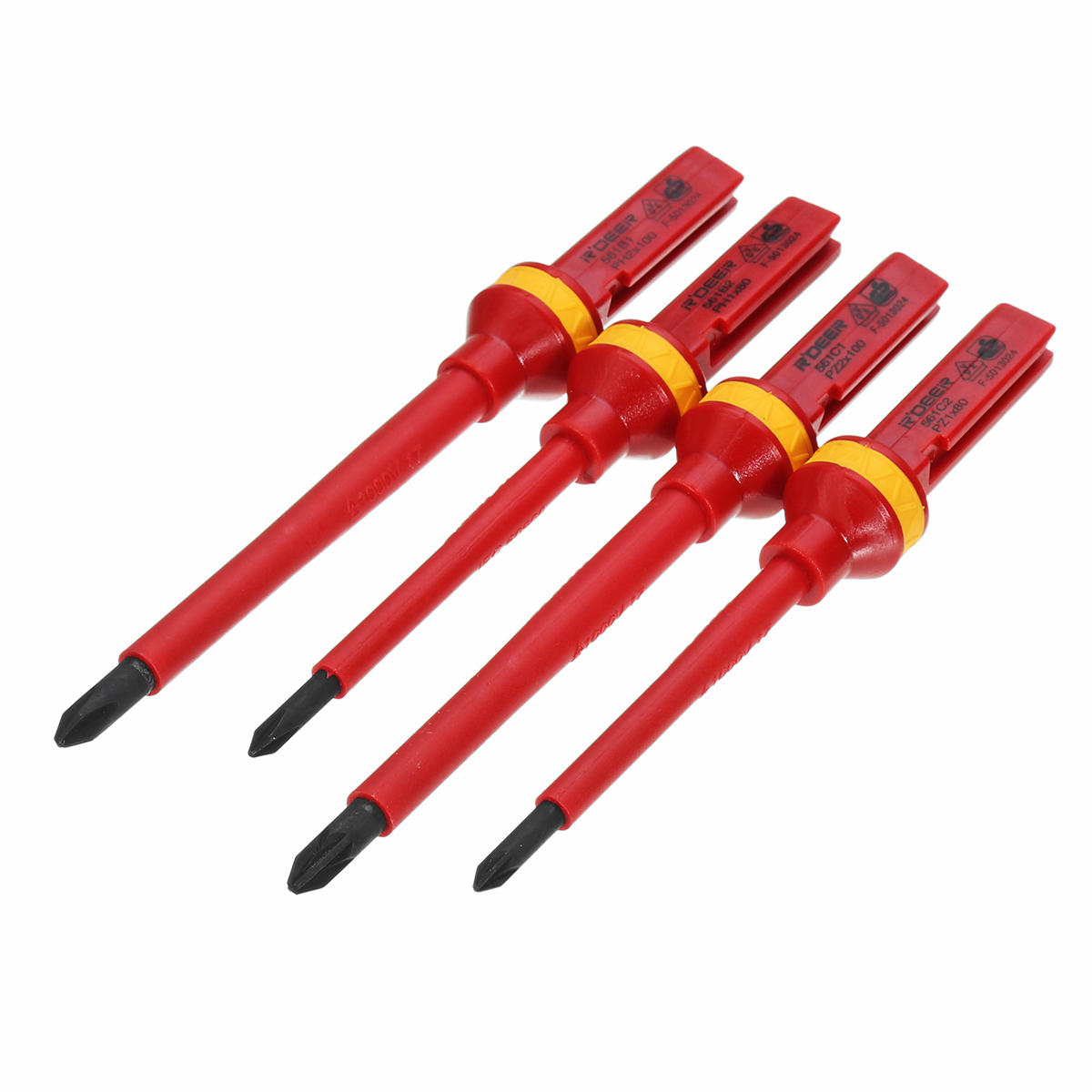 13-delige 1000v elektronische geïsoleerde schroevendraaier set phillips torx cr-v schroevendraaier handgereedschap