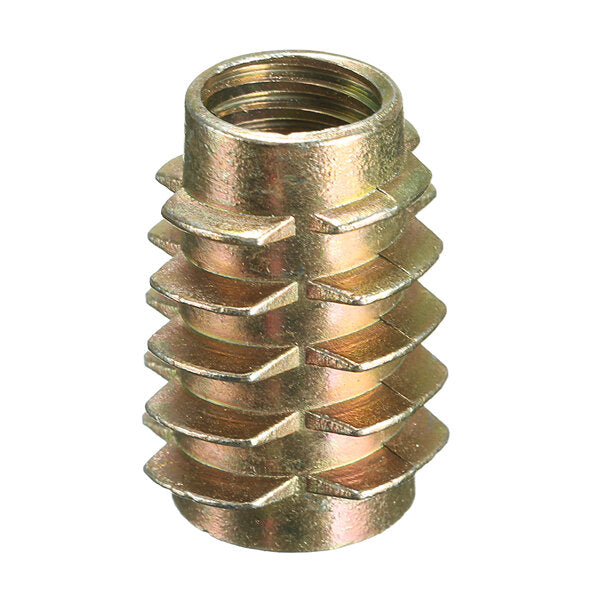 9 maat m4 m5 m6 m8 m10 hex drive schroef in schroefdraad insert voor hout type e