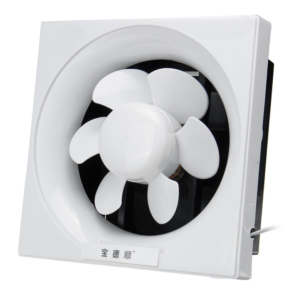 krachtige geluidsarme ventilatie afzuigkap uitlaat ventilator sluiter voor bathroo