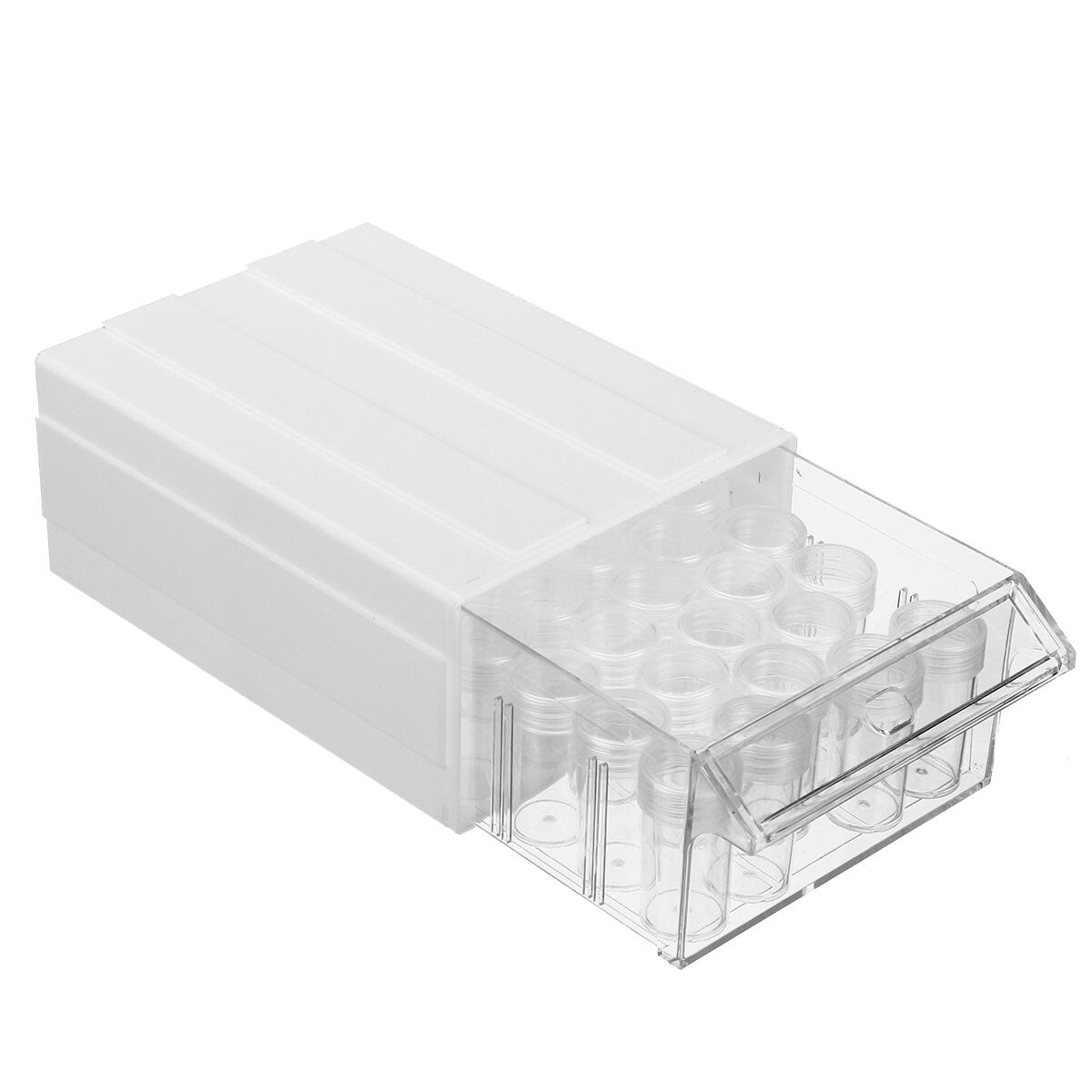 afneembare opslagcontainer 1/2 dozen lades voor 5d diamant schilderij accessoires