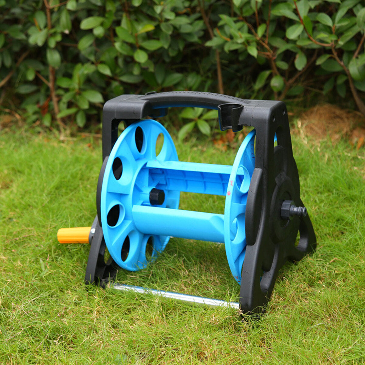 tuinslang reel truck portable watering spray pipe cart trolley storage case