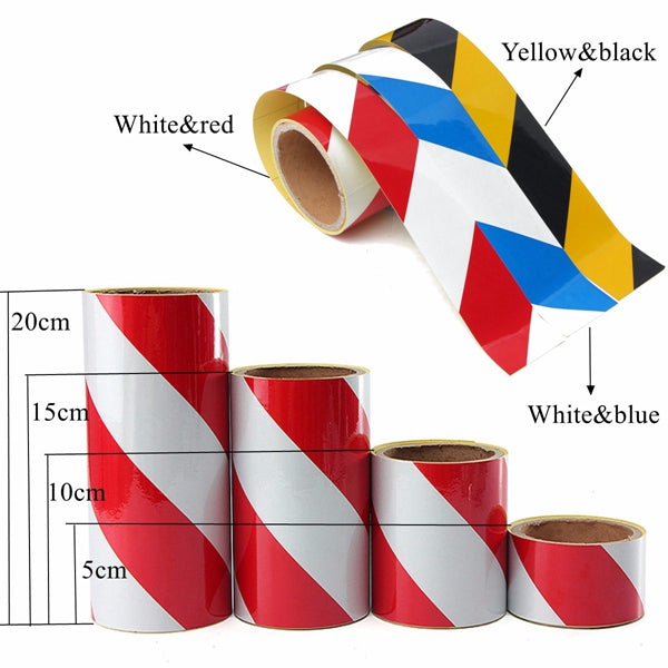 vrachtwagens voertuigen reflecterende veiligheid waarschuwing conspicuity tape roll film sticker multicolor