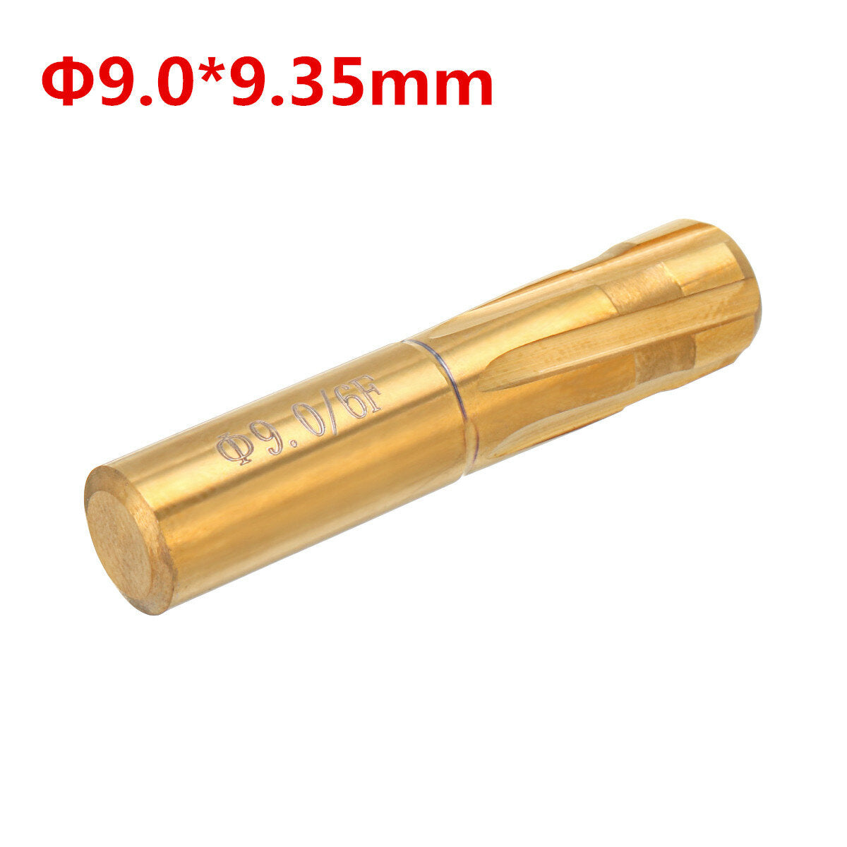 6 fluiten spiraal ruimer push rifling knoppen dubbellaags blade ruimer rifled vat machine ruimer