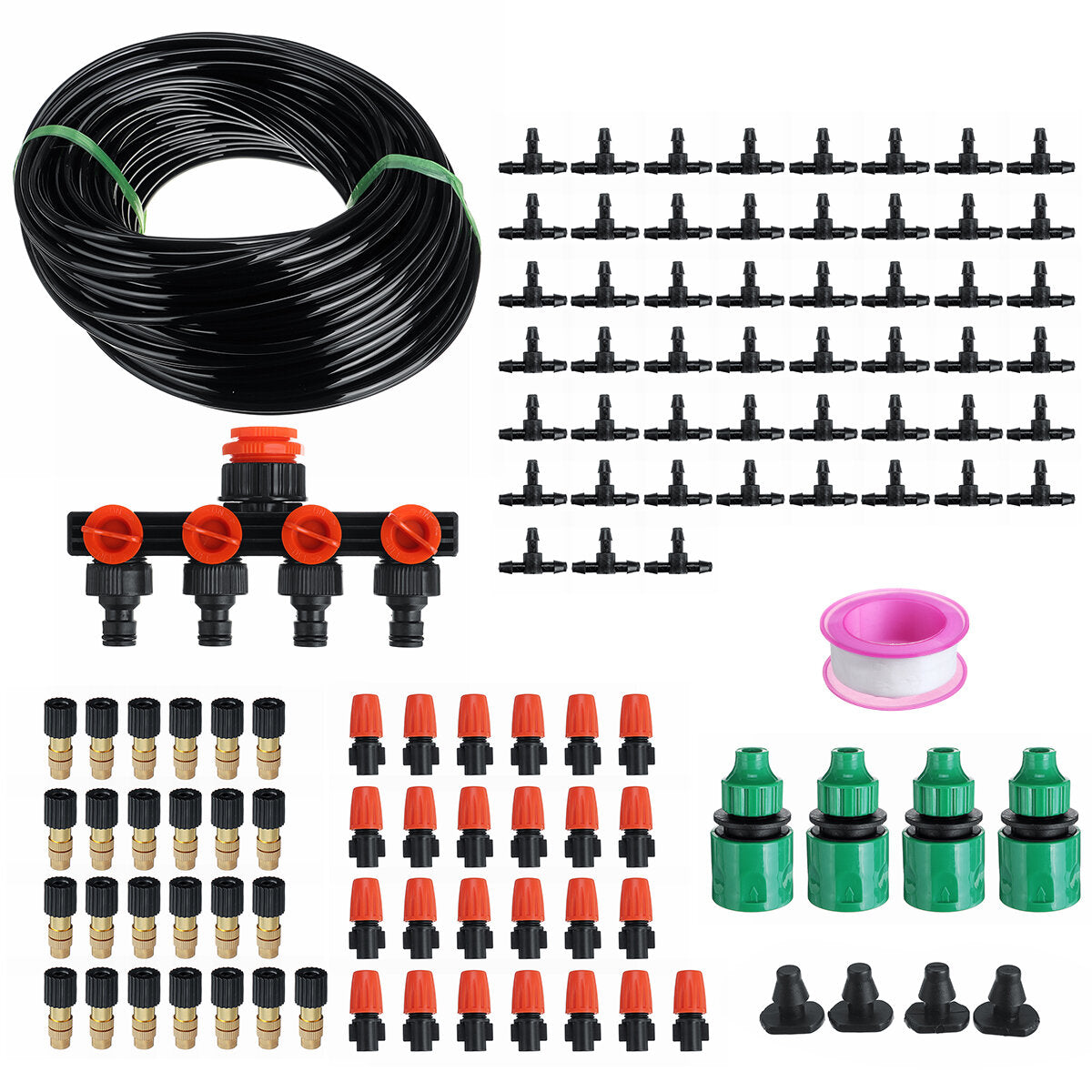 10-50m auto irrigatiesysteem waterslang planten tuin watering micro drip kit 10/20/30/40/50 meter