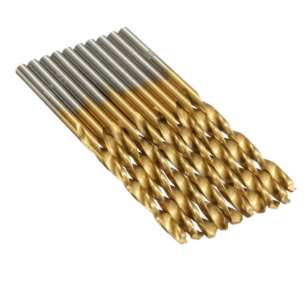 50 stuks 1/1.5/2/2.5/3mm hss titanium coated spiraalboren snelstaal boor set
