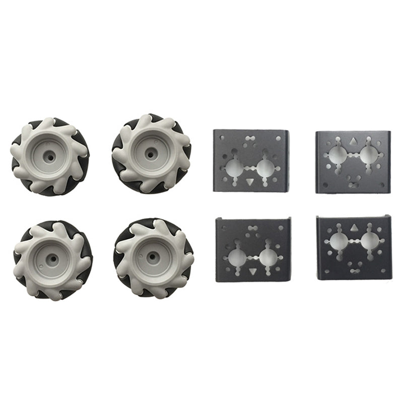 mecanum wheel robotic arm trolley handling smart car