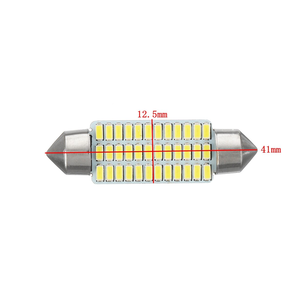 led auto-interieur festoen dome leeslamp wit dak kentekenverlichting 31 mm / 36 mm / 39 mm / 41 mm
