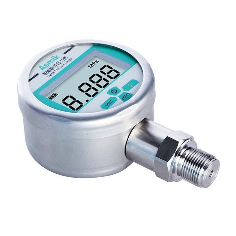 -100kpa-100kpa/0-1.6mpa/0-5mpa negatieve digitale manometer rvs precisie watermanometer hydraulische schokbestendige vacuüm manometer